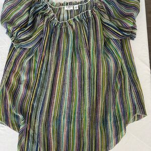 Cato Multicolor Striped Blouse